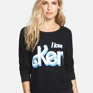 Wildfox I Love Ken Sweatshirt NWOT